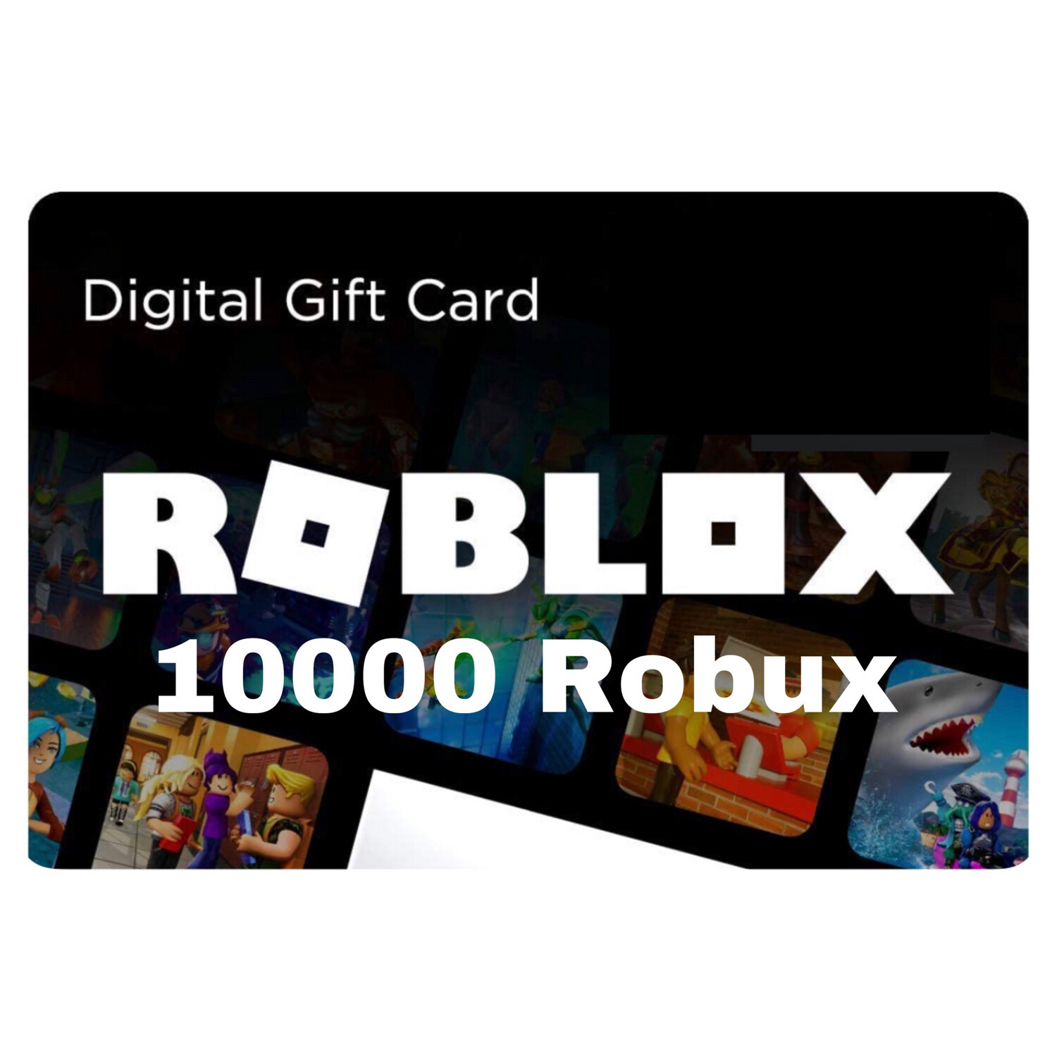 Roblox 10000 Robux Gift Card