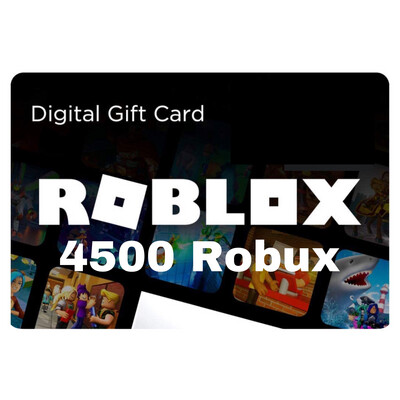 Roblox 4500 Robux Gift Card