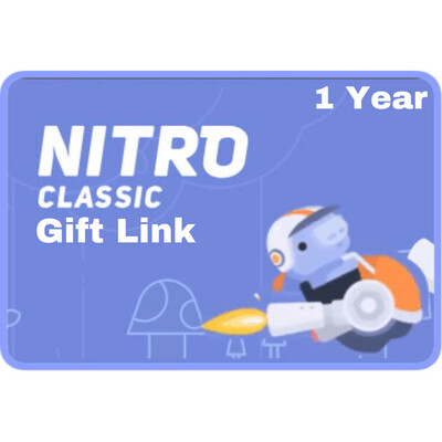 Discord Nitro Classic 1 Year Gift Link