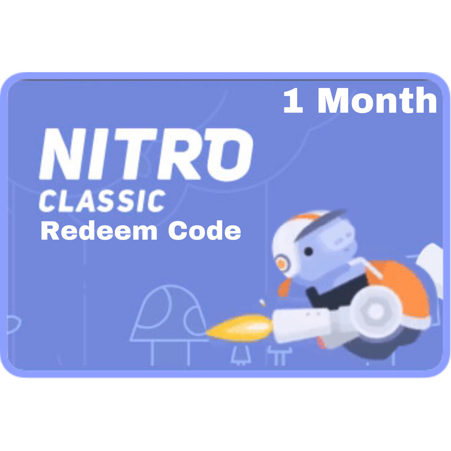 Discord Nitro Classic 1 Month Redeem Code