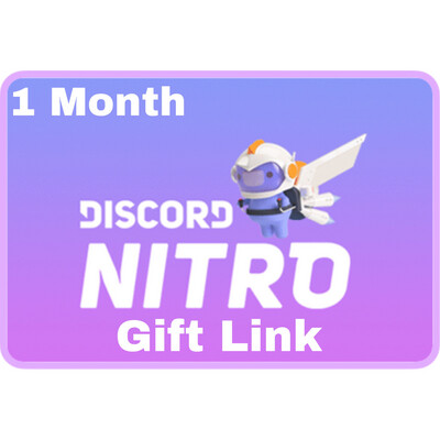 Discord Nitro 1 Month Gift Link