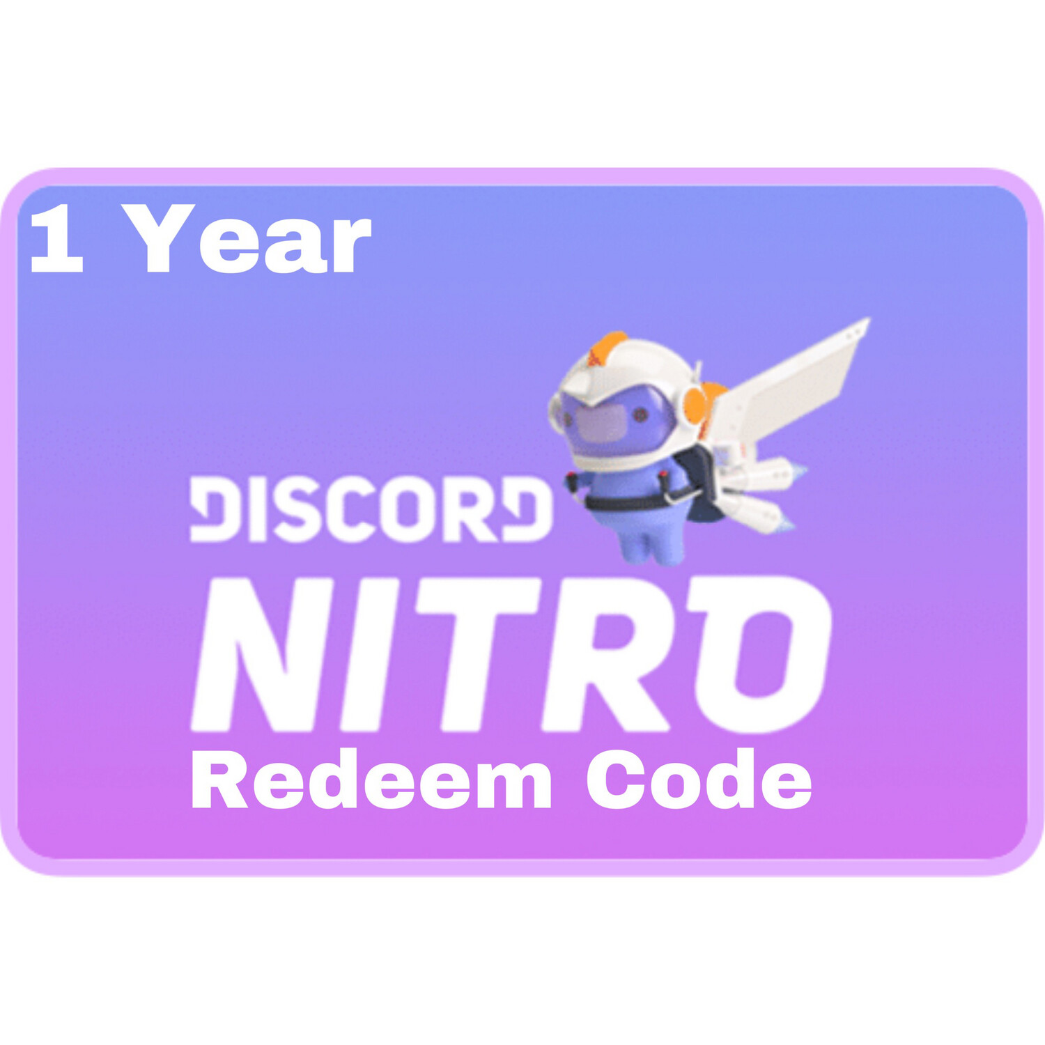 Discord Nitro 1 Year Redeem Code