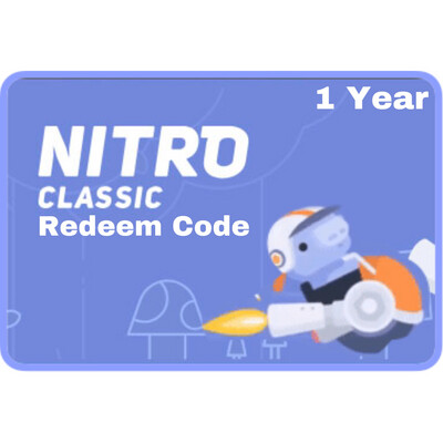 Discord Nitro Classic 1 Year Redeem Code