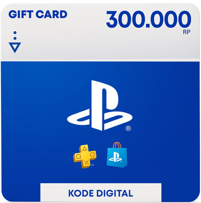 Playstation Store Gift Card Indonesia IDR 300,000