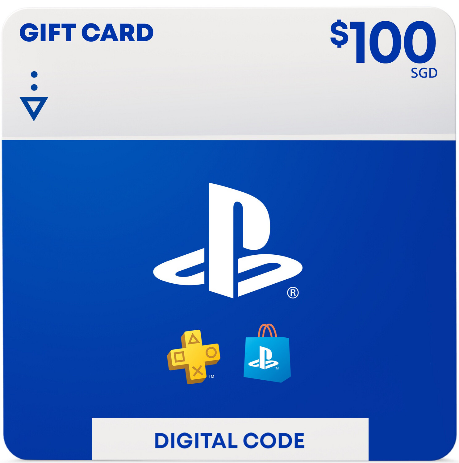 Playstation Store Gift Card Singapore SGD $100