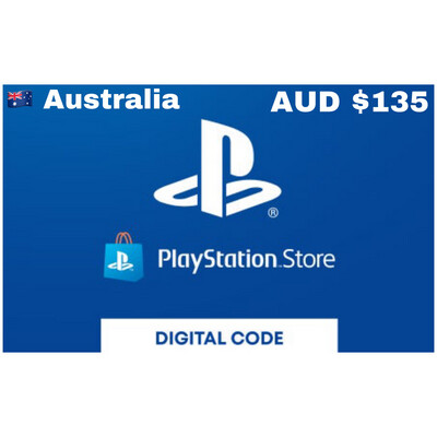 Playstation Store Gift Card Australia AUD $135