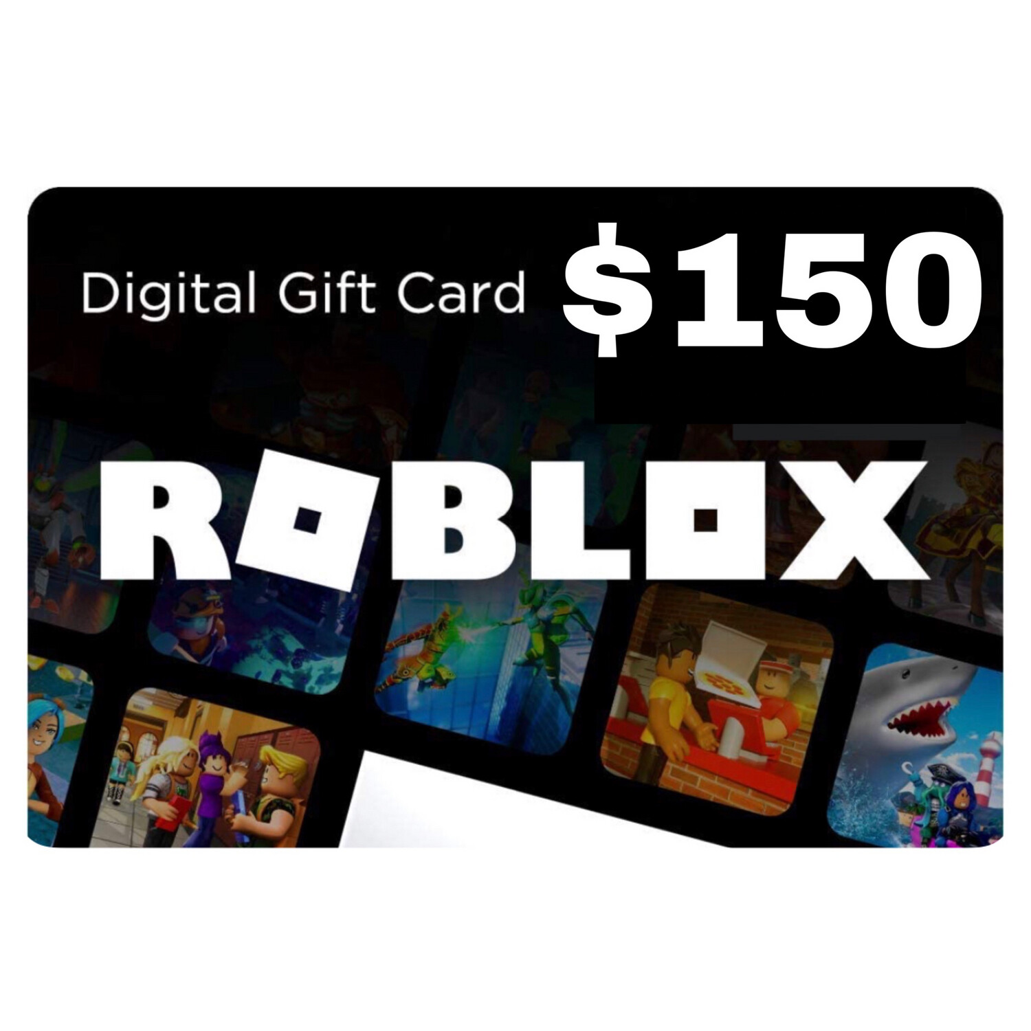 Roblox USD $150 Gift Card 16000 Robux