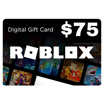 Roblox USD $75 Gift Card 7000 Robux