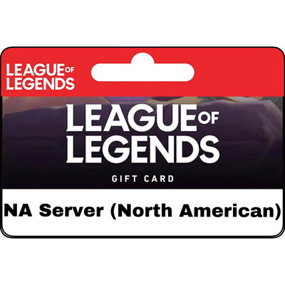 League of Legends NA Server USD Riot Points