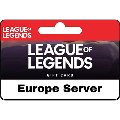 League of Legends Europe Server EUR Riot Points