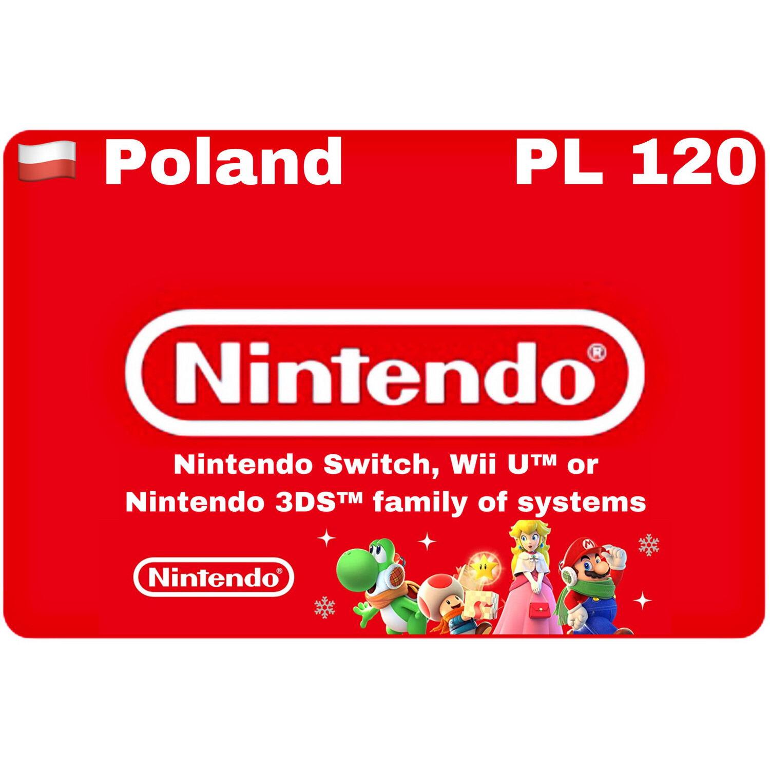 Nintendo eShop Poland PLN 120