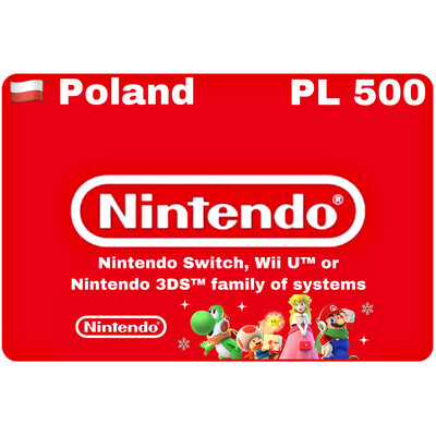 Nintendo eShop Poland PLN 500