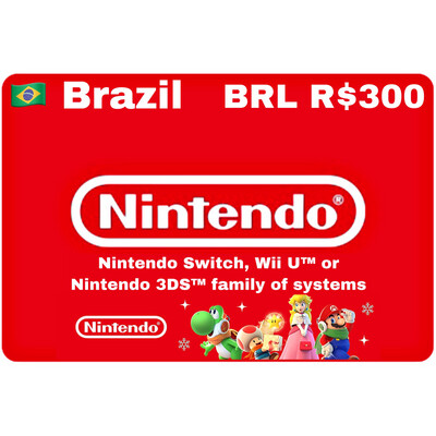 Nintendo eShop Brazil BRL R$300