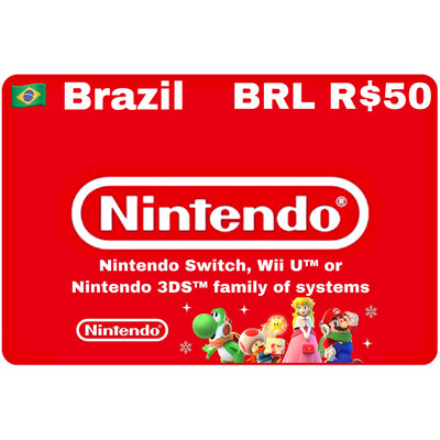 Nintendo eShop Brazil BRL R$50