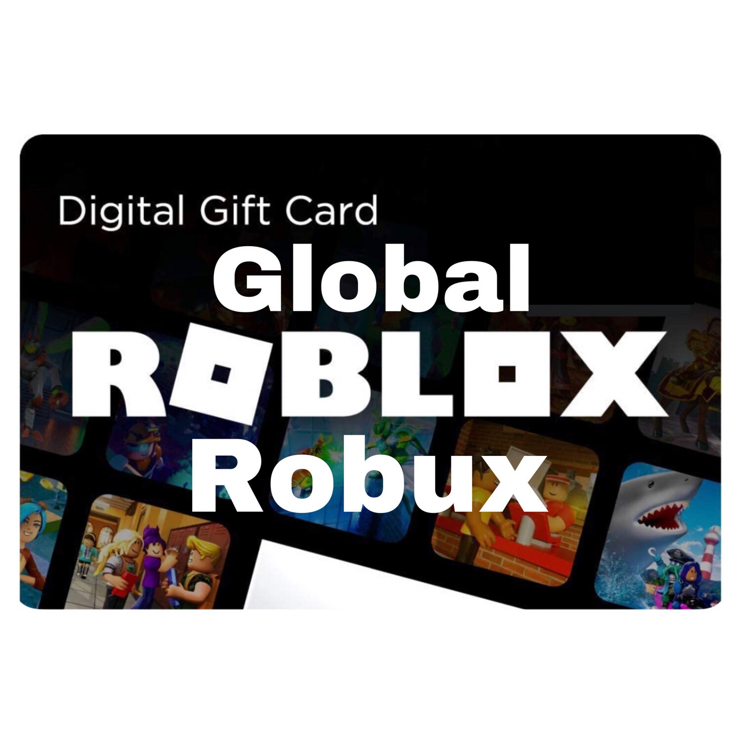 Roblox Robux Gift Card Global Digital Code