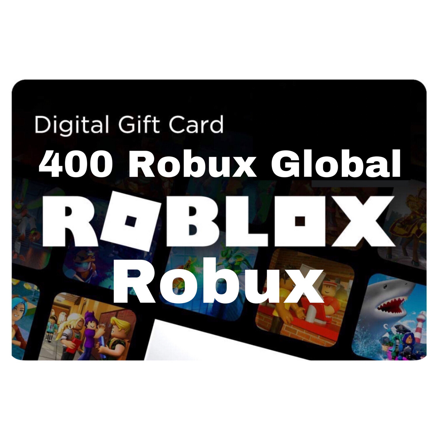 Roblox 400 Robux Gift Card Global