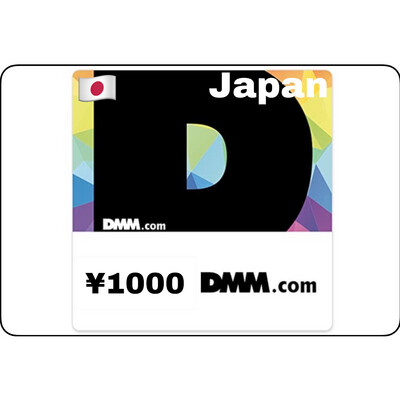 DMM.com Gift Card Japan ¥1000