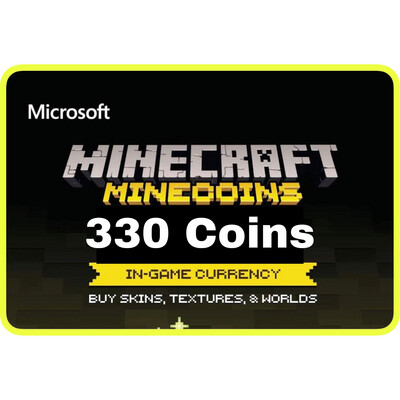 Minecraft Minecoins Pack 330 Coins
