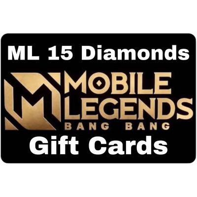 Mobile Legends 15 Diamonds Gift Card