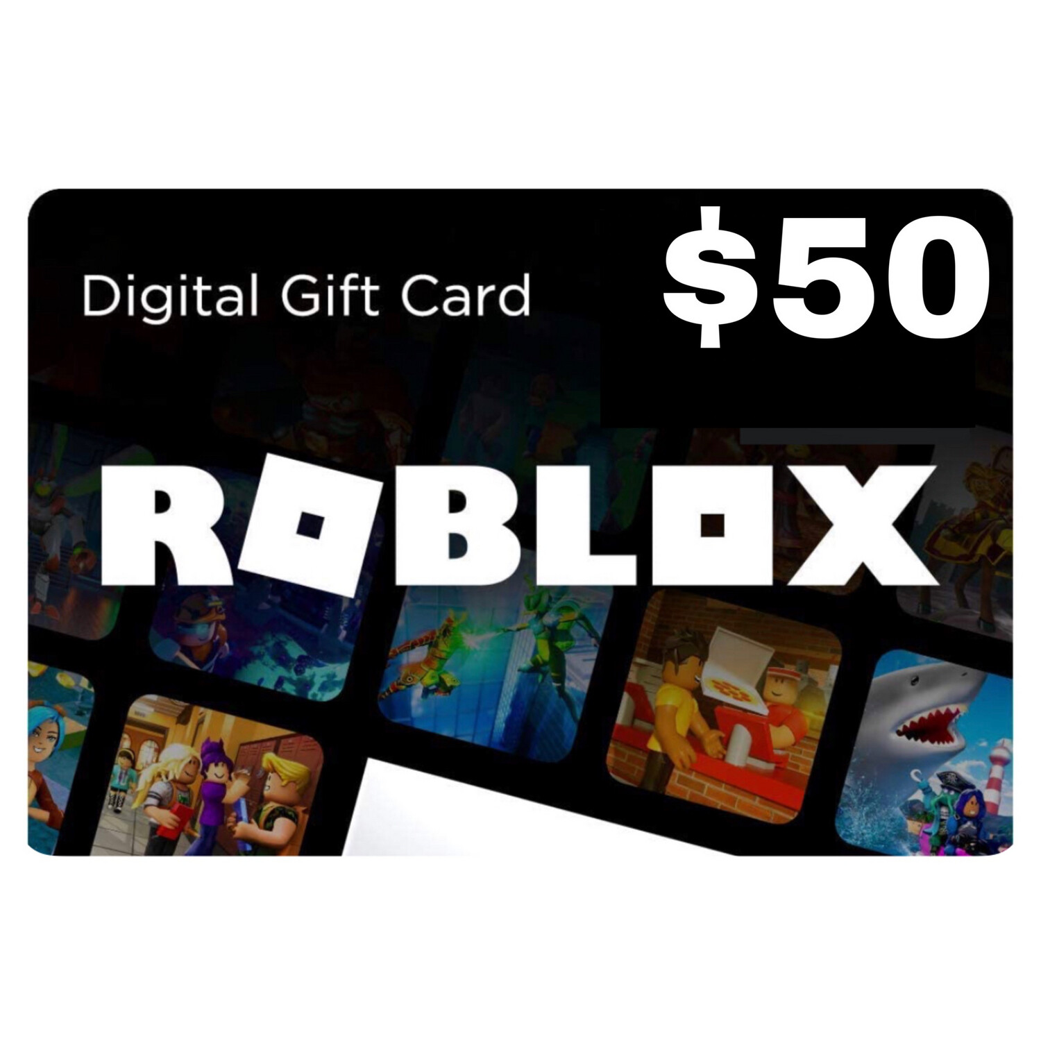 Roblox Gift Card US USD $50 Global