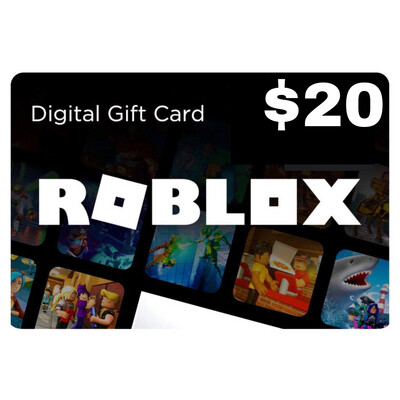 Roblox Gift Card US USD $20 Global