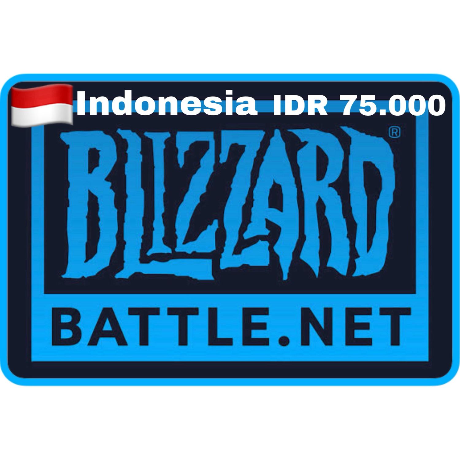 Battlenet Blizzard Gift Card Indonesia IDR 75.000