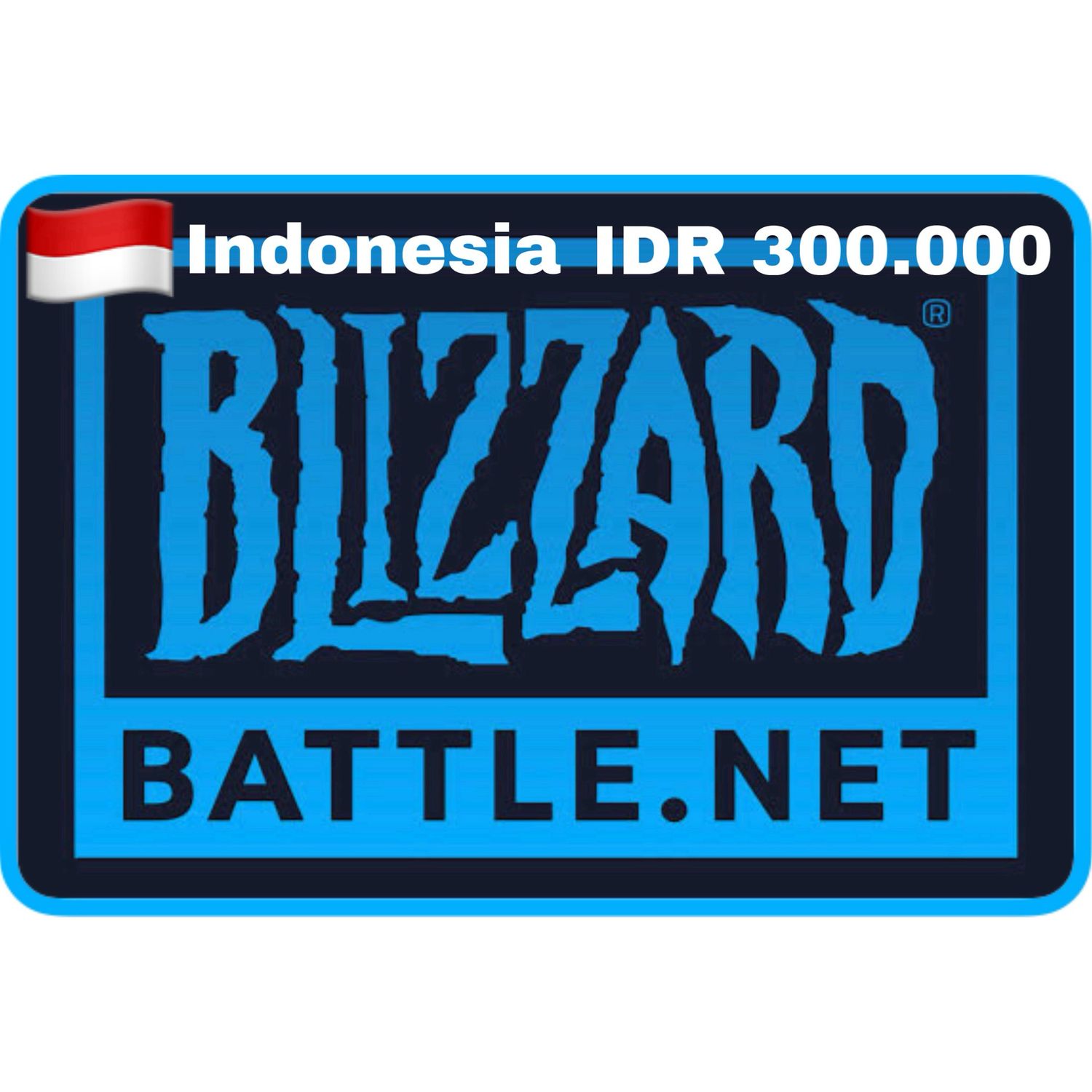 Battlenet Blizzard Gift Card Indonesia IDR 300.000