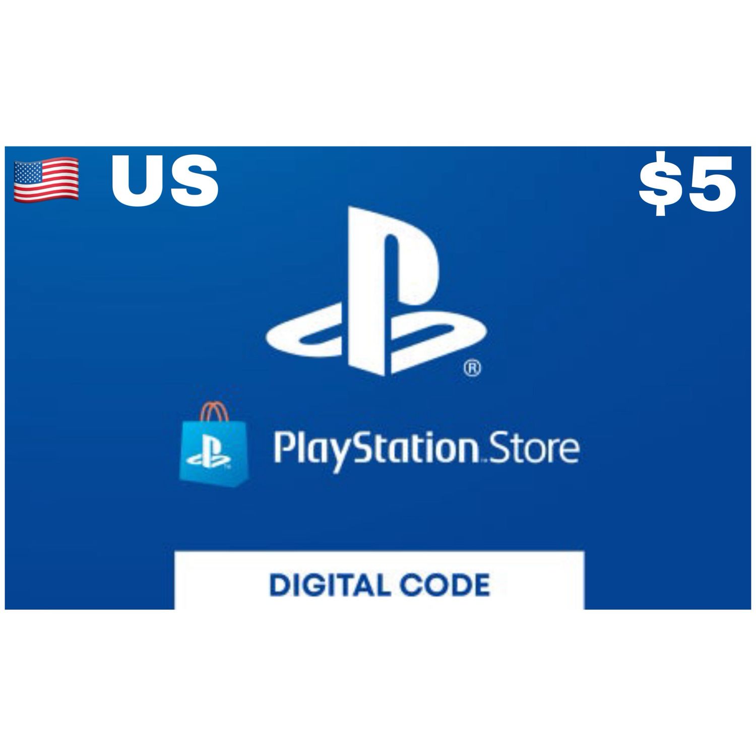 Playstation Store Gift Card US $5 USD Playstation Store Gift Card US $5 USD