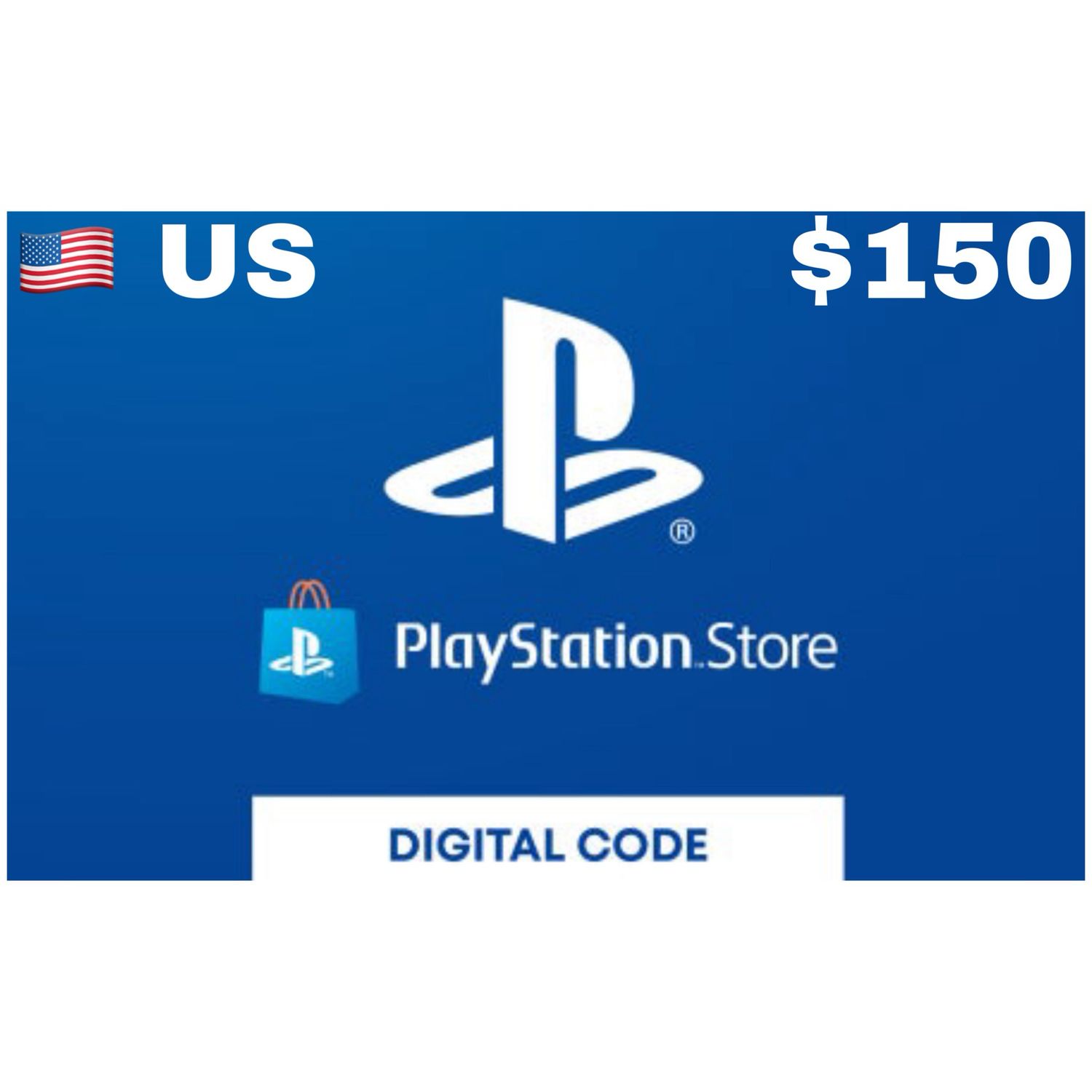Playstation Store Gift Card US $150 USD