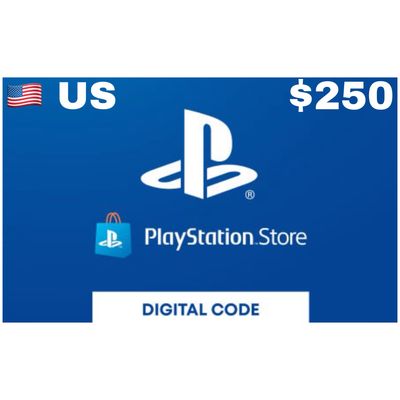 Playstation Store Gift Card US $250 USD