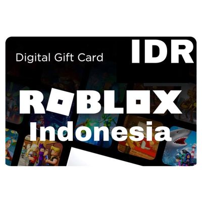 Roblox Gift Card Indonesia IDR