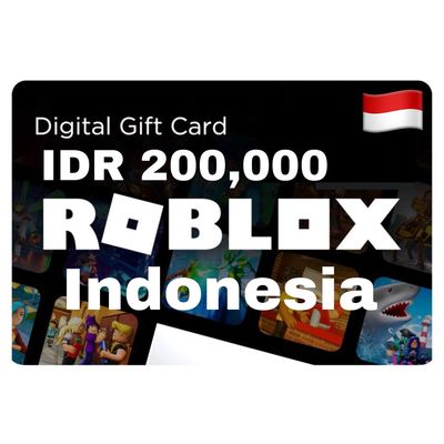 Roblox Gift Card Indonesia IDR 200,000