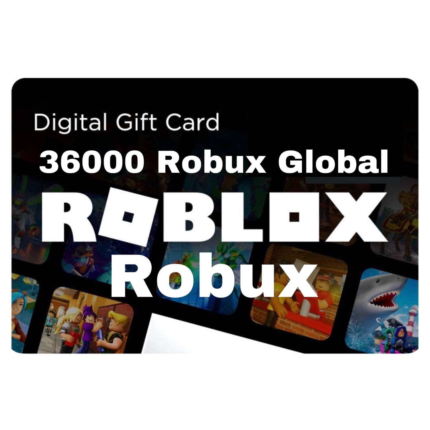 Roblox 36000 Robux Gift Card Global Digital Code