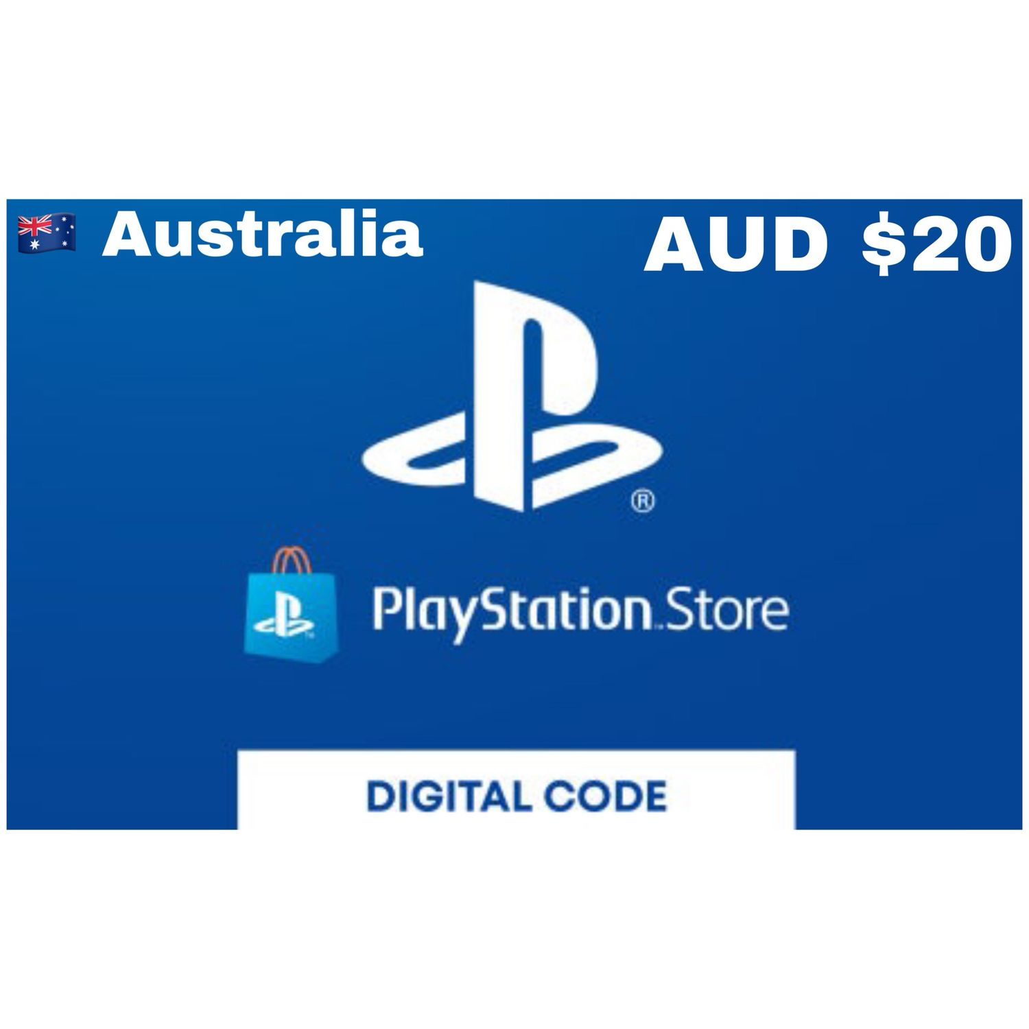 Playstation Store Gift Card Australia AUD $20