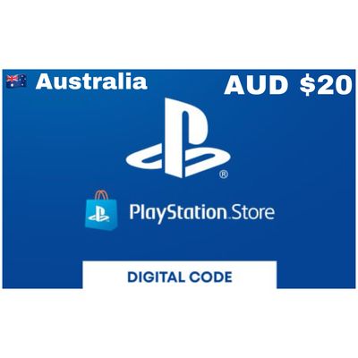 Playstation Store Gift Card Australia AUD $20