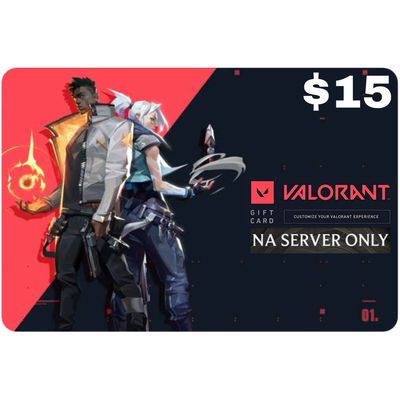 Valorant Gift Card USD $15 NA Server
