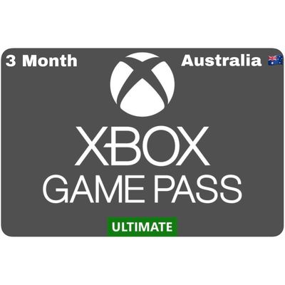 Xbox Game Pass 3 Month Ultimate Australia