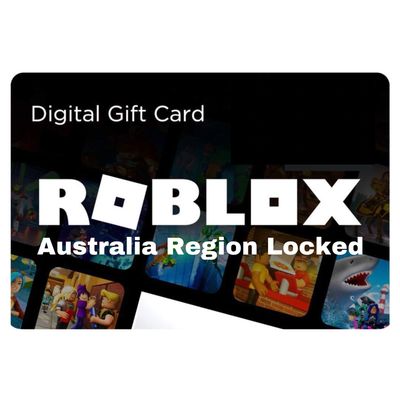 Roblox Gift Card Australia AUD Region Locked