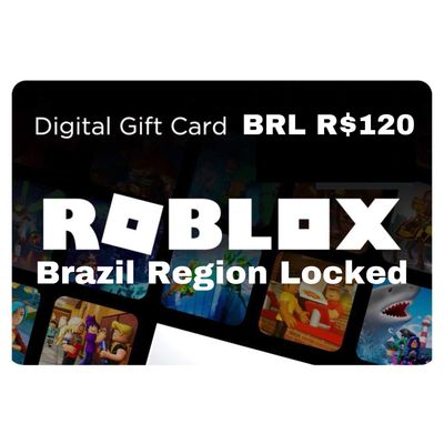 Roblox Credit Gift Card Brazil BRL R$120