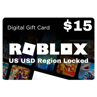 Roblox Credit Gift Card US USD $15