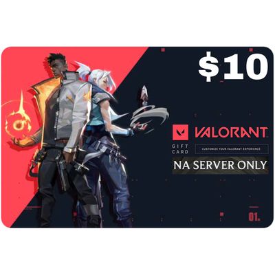 Valorant Gift Card USD $10 NA Server