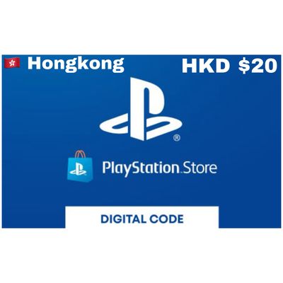 Playstation Store Gift Card Hongkong HKD $20