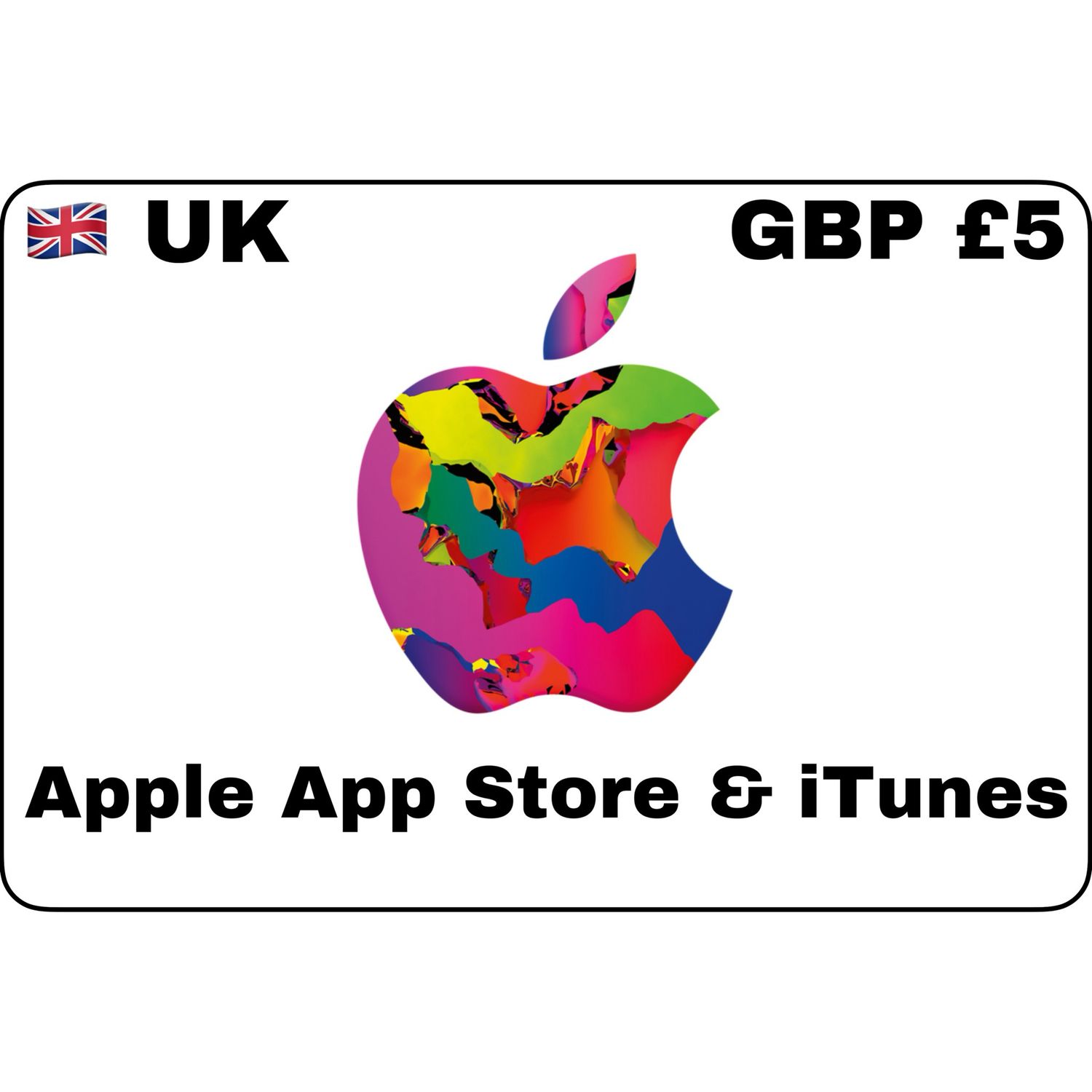 Apple iTunes Gift Card UK GBP £5