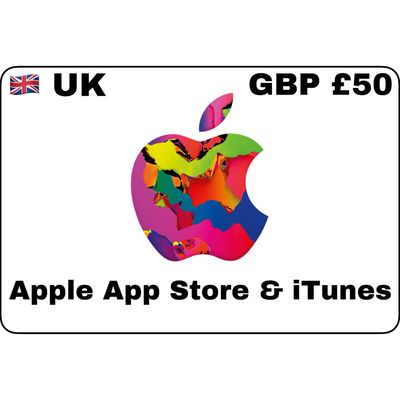 Apple iTunes Gift Card UK GBP £50