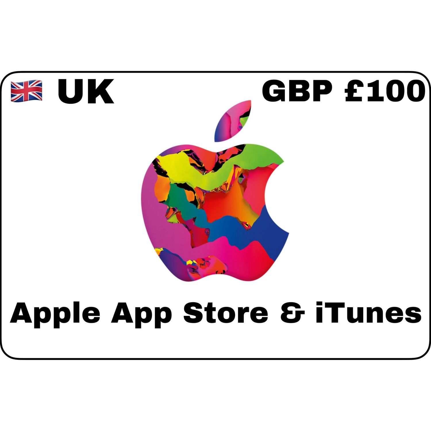 Apple iTunes Gift Card UK GBP £100