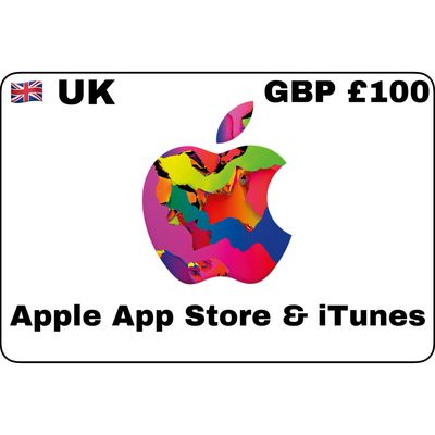 Apple iTunes Gift Card UK GBP £100