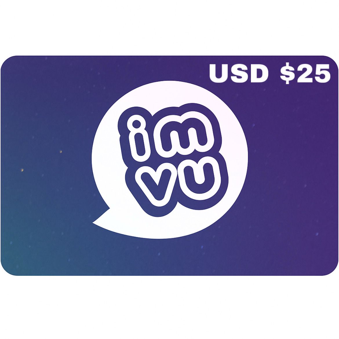 IMVU USD $25 Gift Card