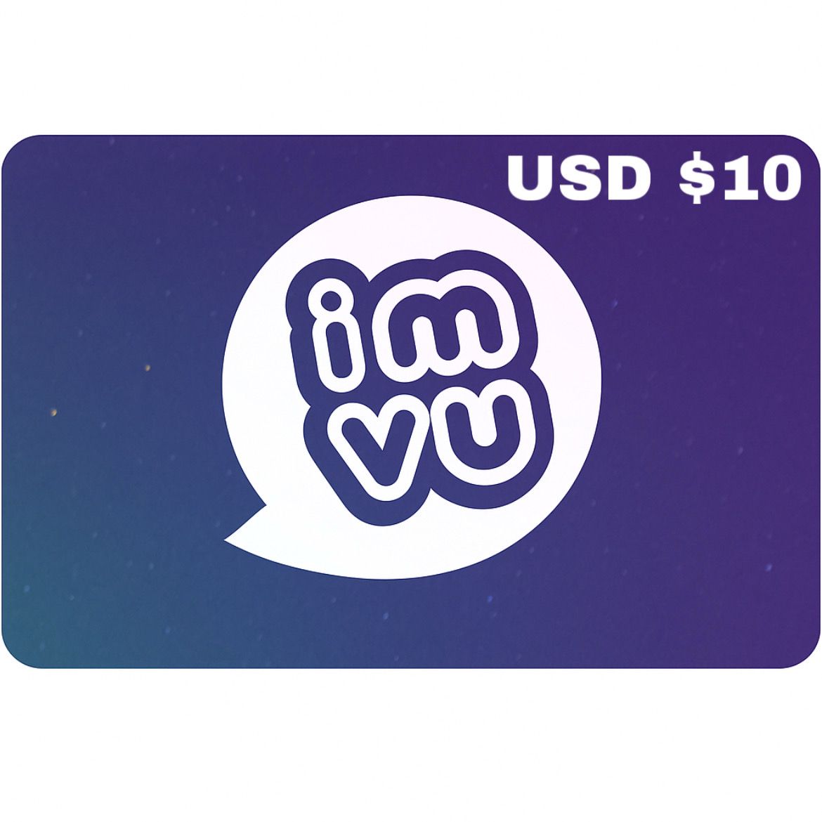 IMVU USD $10 Gift Card