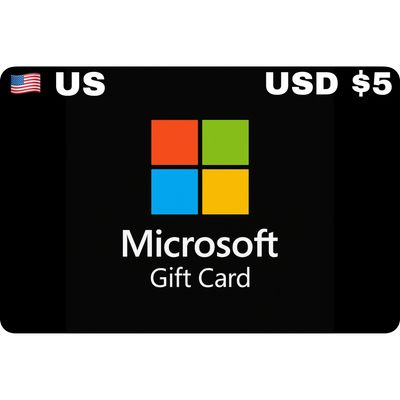 Microsoft Windows Gift Card US USD $5