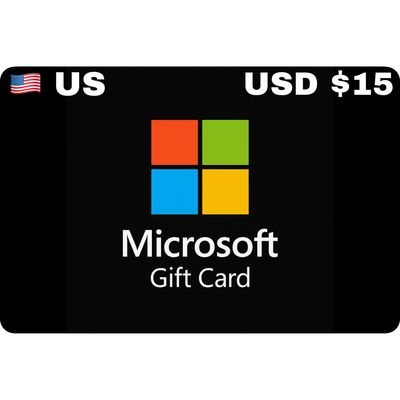 Microsoft Windows Gift Card US USD $15